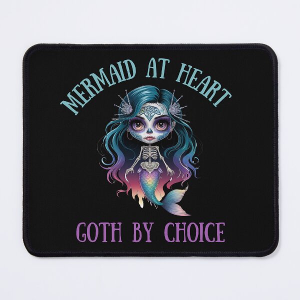 Item preview, Mermaid at Heart, Goth by Choice - Skeleton Mermaid designed and sold by Ophelia's Bazaar.