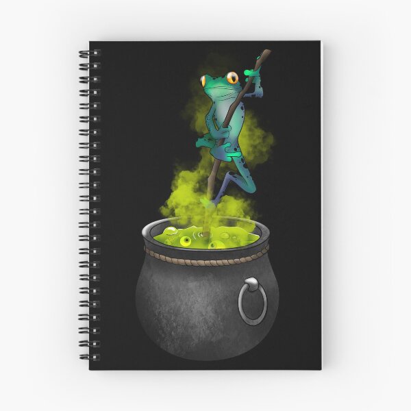 Item preview, Frog with Cauldron designed and sold by RetroCoven.