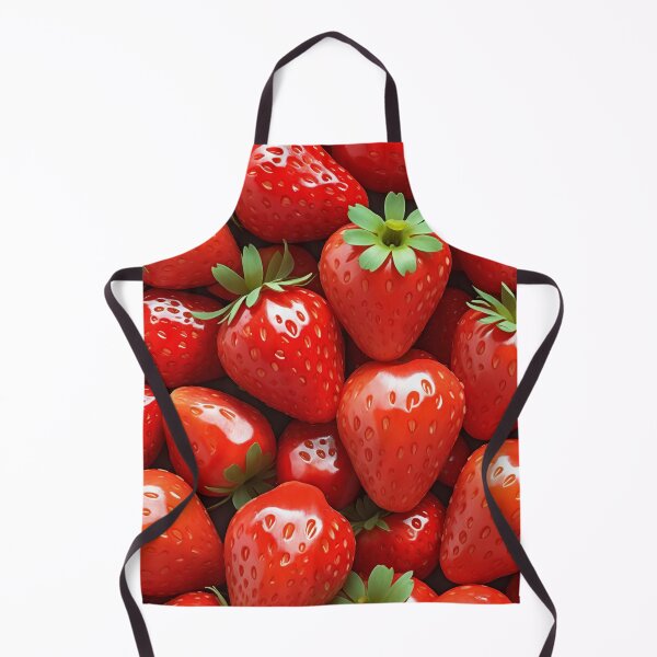 Item preview, Glossy Fresh Strawberries in Close-Up designed and sold by ArtComixHaven.