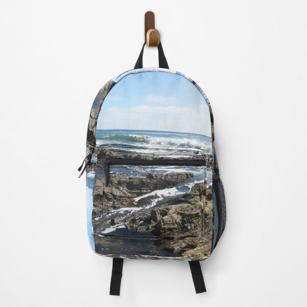Item preview, Waves at Cabrillo Beach Tidepools designed and sold by ACastilloArt.