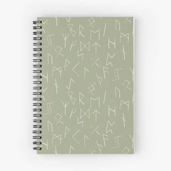 Item preview, Elder Futhark Runes in sage designed and sold by SketchyHeart.