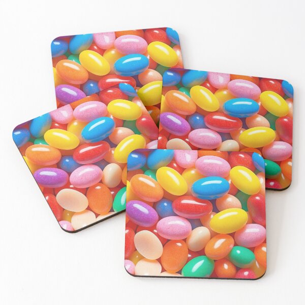 Item preview, Glossy Colourful Jelly Beans Close-Up designed and sold by ArtComixHaven.