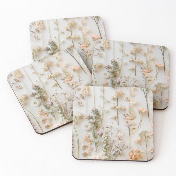 Item preview, Wildflowers in white background designed and sold by haroulita.