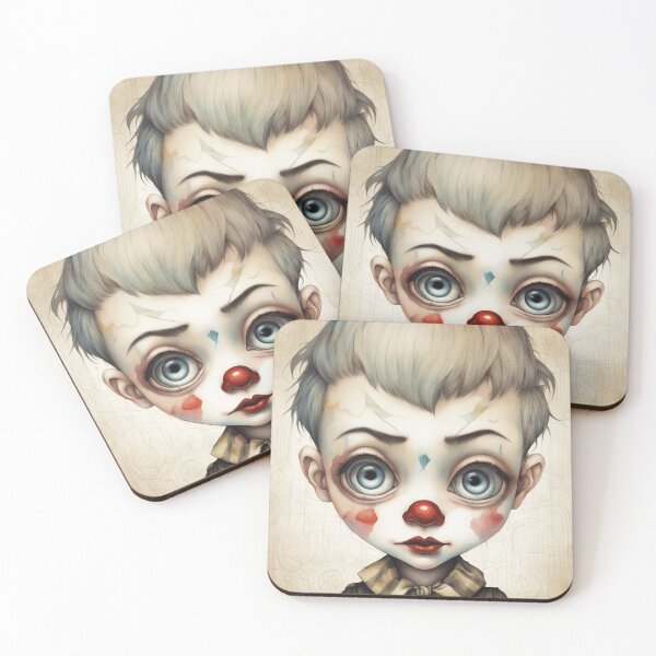 Item preview, Little Brut Art Clown 1 designed and sold by J-CCreations.