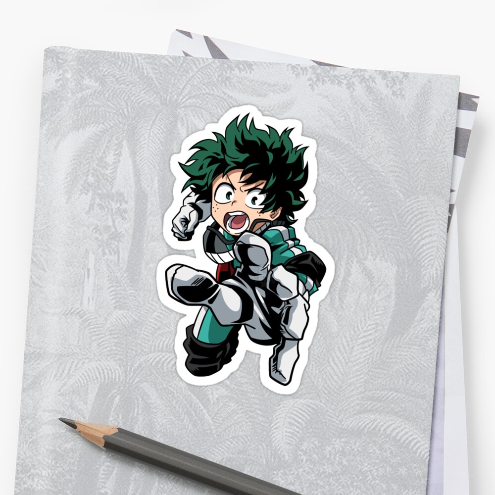 "Deku" Sticker by LTGS19 | Redbubble