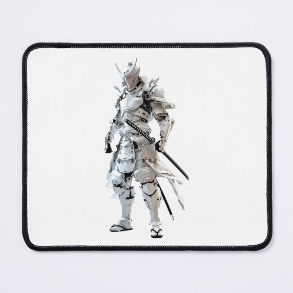 Item preview, Futuristic Samurai Warrior: Battle Ready by AI designed and sold by DigitAIShop.