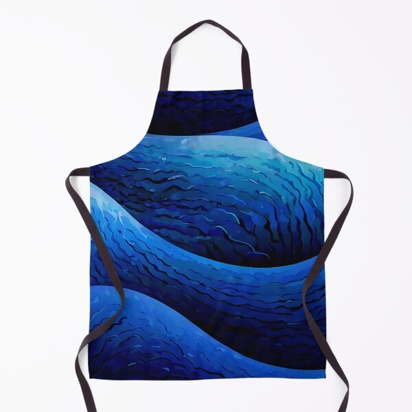 Item preview, A seamless pattern of stylized waves designed and sold by Tchoice.