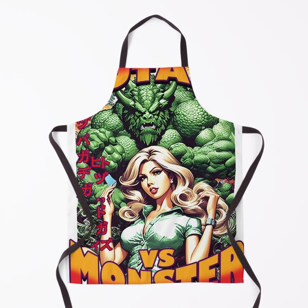 Item preview, mutant vs monster vintage poster designed and sold by aliraweb.