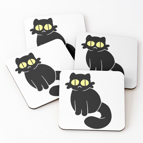 Item preview, Black cat void sticker designed and sold by JayGrimalkin.