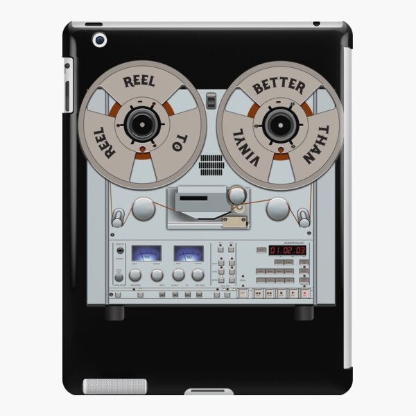 Reel to Reel Tape Recorder is Better Than Vinyl iPad Snap Case