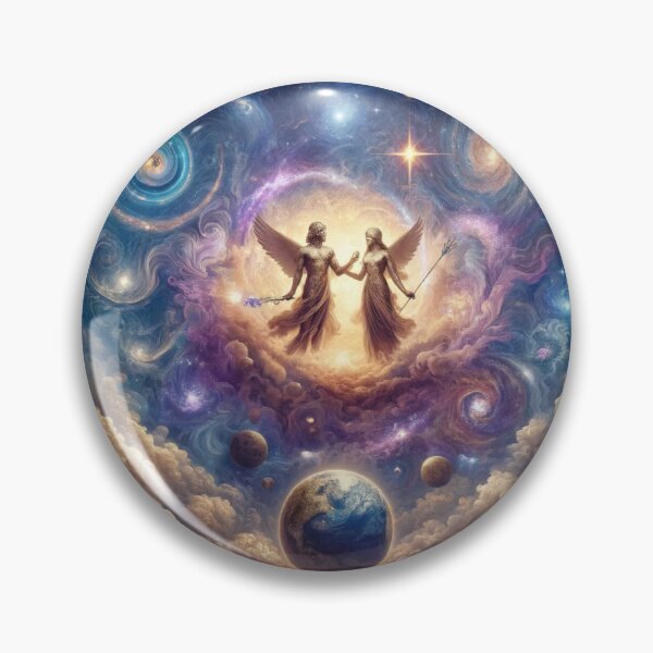 Item preview, Celestial Union: Divine Masculine and Feminine designed and sold by Meta2Physical.