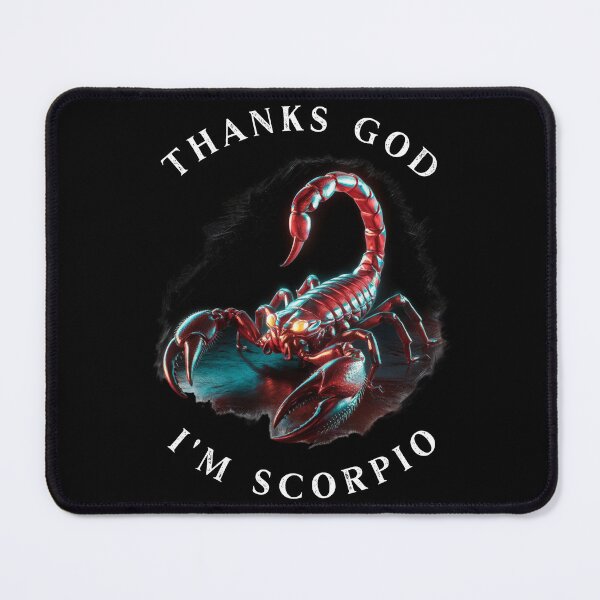 Item preview, thanks god i'm scorpio designed and sold by JonathanP514.