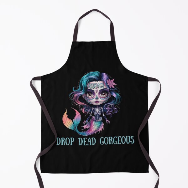 Item preview, Drop Dead, Gorgeous Skeleton Mermaid Art designed and sold by Ophelia's Bazaar.