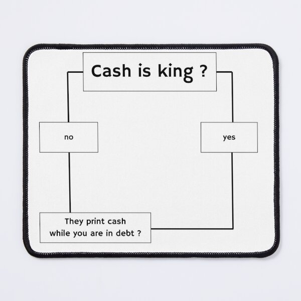 Item preview, Cash is King Financial Mindset designed and sold by VasInd.