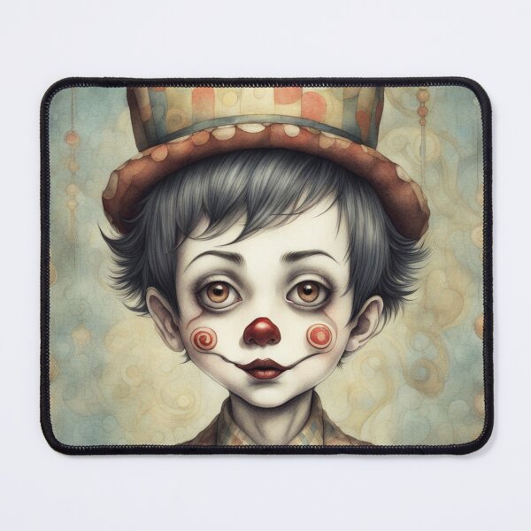 Item preview, Little Brut Art Clown 4 designed and sold by J-CCreations.
