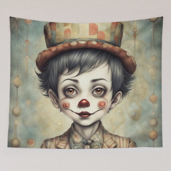 Item preview, Little Brut Art Clown 4 designed and sold by J-CCreations.