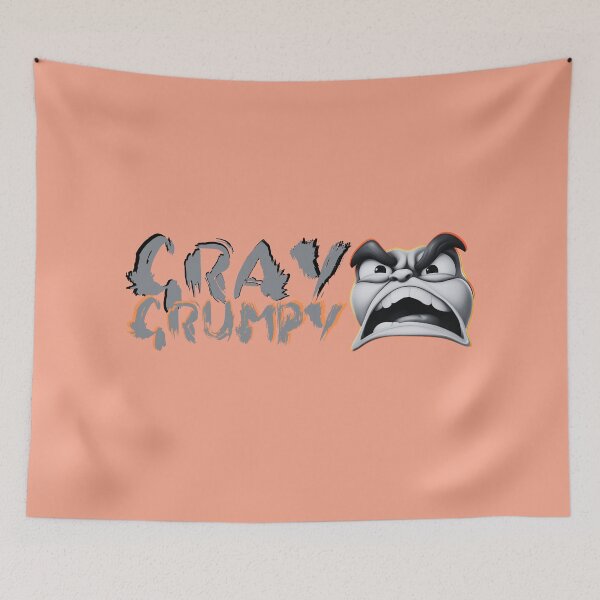 Item preview, Gray Grumpy. designed and sold by KrisDry.