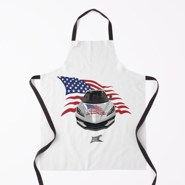 Item preview, patriotic american flag corvette stingray c8  designed and sold by NaquashM.