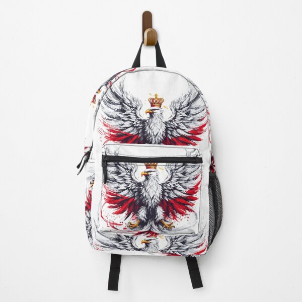 Item preview, Poland Polska Polish red white eagle crown gift designed and sold by Pineapple-Tree.