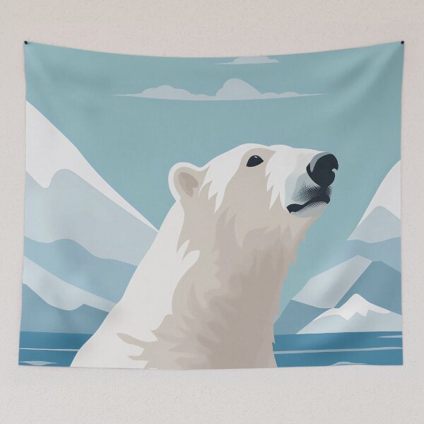 Item preview, Polar Bear illustration designed and sold by haroulita.