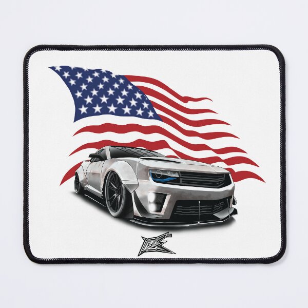 Item preview, patriotic american flag widebody camaro ss v8  designed and sold by NaquashM.