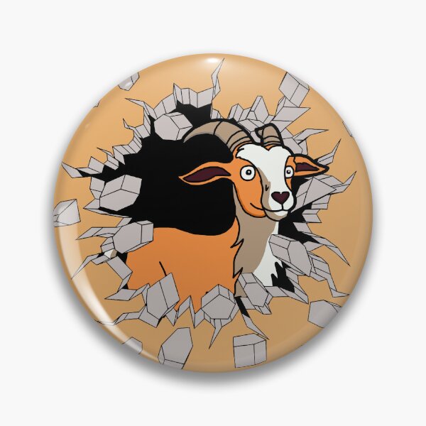 Item preview, Goat Wall Breaker designed and sold by ProfanityFarm.