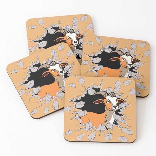 Item preview, Goat Wall Breaker designed and sold by ProfanityFarm.
