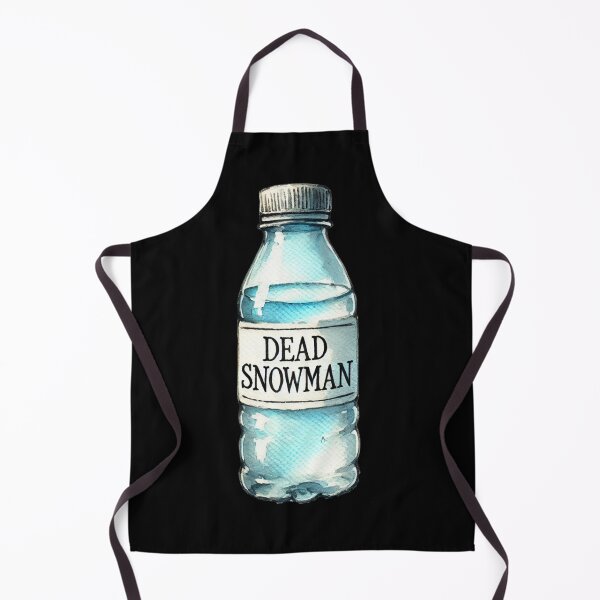 Item preview, Dead Snowman water bottle designed and sold by Meandmyshop.