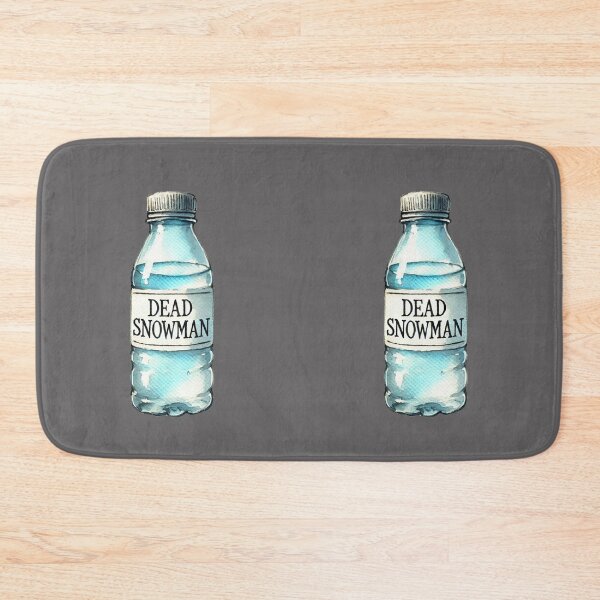 Item preview, Dead Snowman water bottle designed and sold by Meandmyshop.