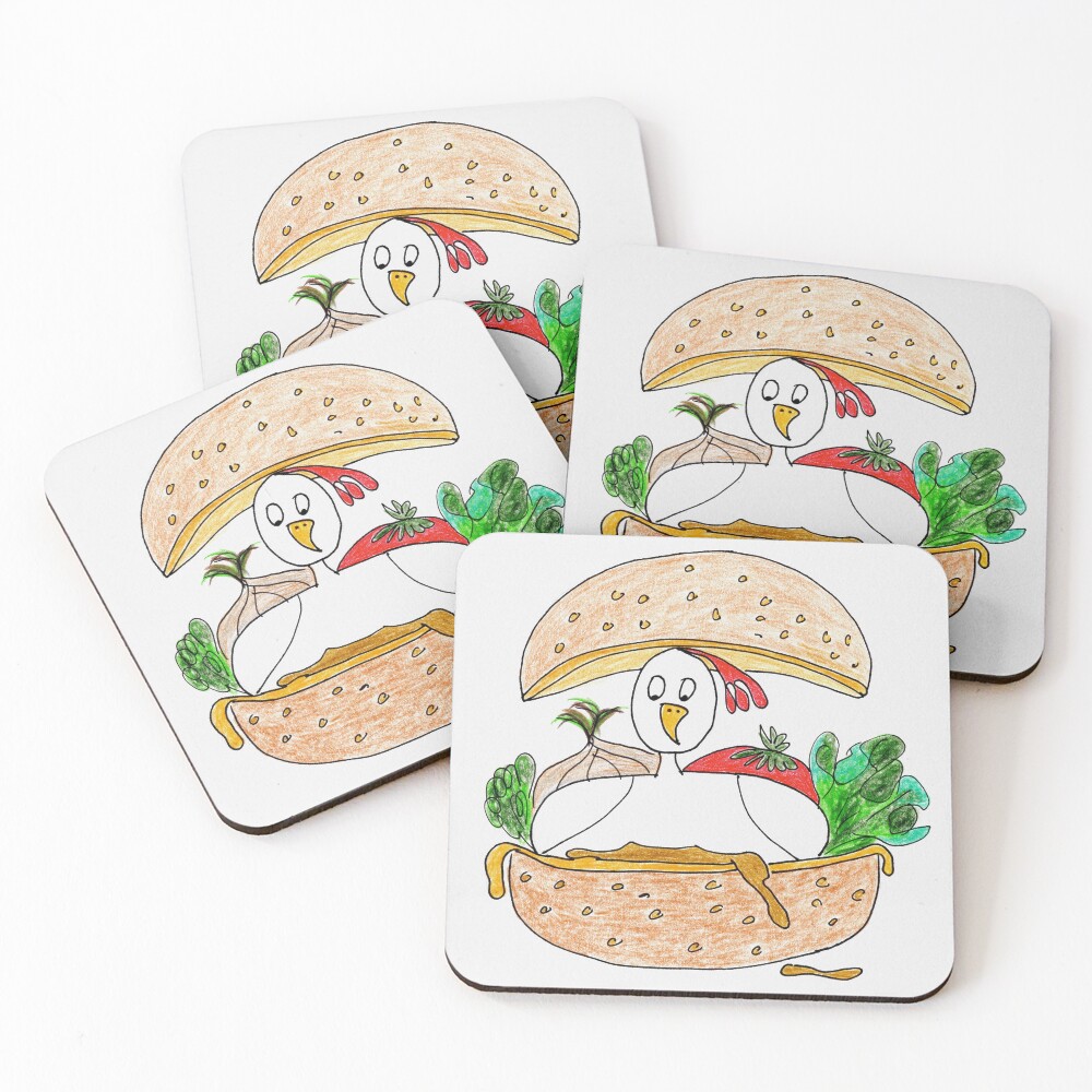 Item preview, Coasters (Set of 4) designed and sold by RomyLeeCork.