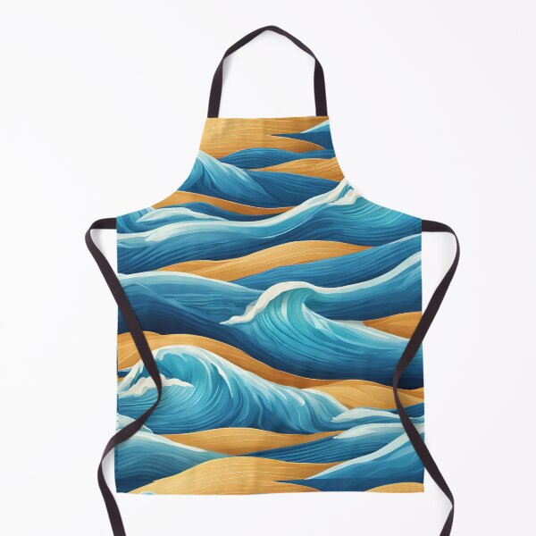 Item preview, Oil Painted Beach Waves designed and sold by wintervsfall.