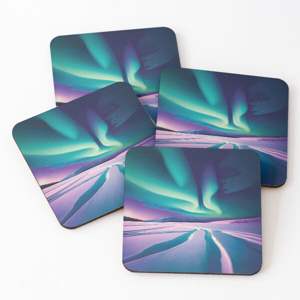 Item preview, A breathtaking design of the Northern Lights, illuminating the night sky.  designed and sold by HEMRO.