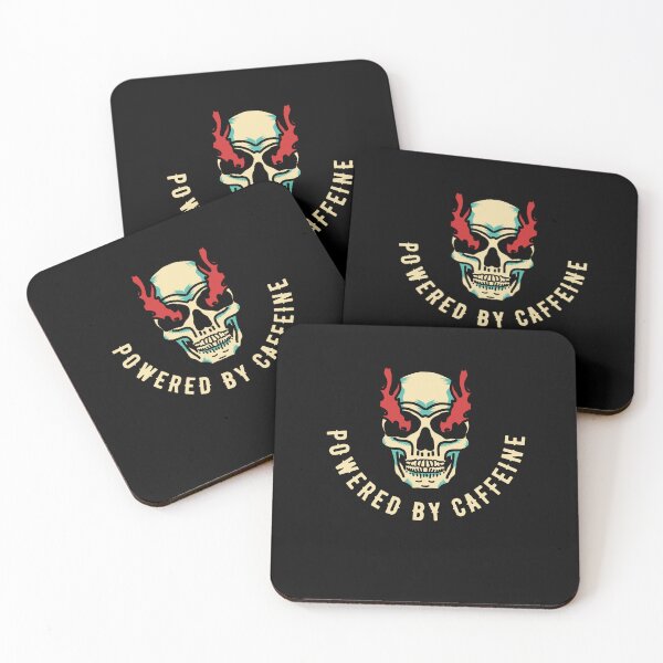 Item preview, Powered by Caffeine -  Skull Energy designed and sold by VinsendDraconi.