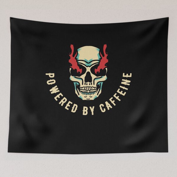 Item preview, Powered by Caffeine -  Skull Energy designed and sold by VinsendDraconi.