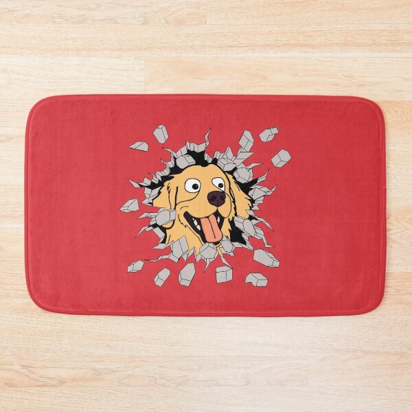 Item preview, Golden Retriever Wall Breaker designed and sold by ProfanityFarm.