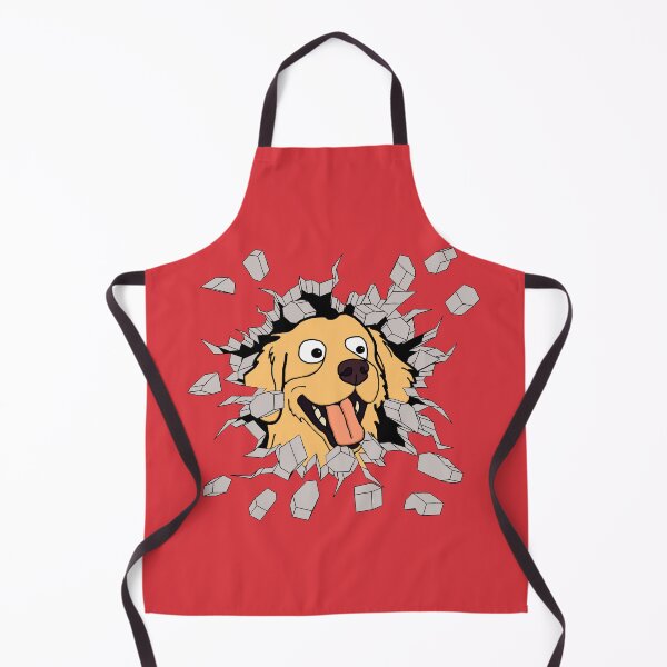 Item preview, Golden Retriever Wall Breaker designed and sold by ProfanityFarm.