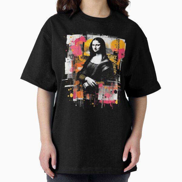 Artikel-Vorschau von Abstrakte Graffiti-Kunst Leonardo Da Vinci Mona Lisa, designt und verkauft von Topmaxdesign.