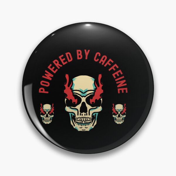 Item preview, Powered by Caffeine -  Skull Energy designed and sold by VinsendDraconi.