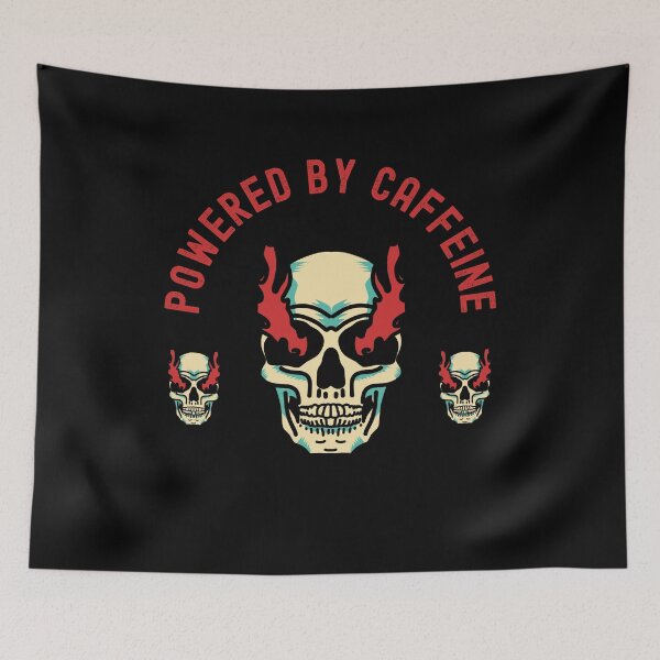 Item preview, Powered by Caffeine -  Skull Energy designed and sold by VinsendDraconi.