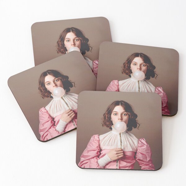 Item preview, Victorian lady with gum designed and sold by TrendyArtInk.