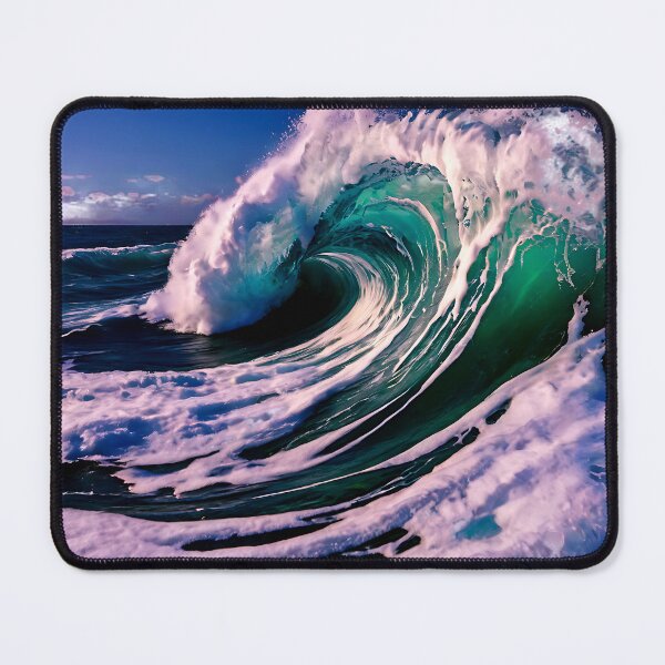 Item preview, A realistic portrayal of powerful, churning waves designed and sold by Tchoice.