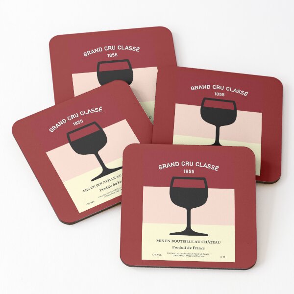 Item preview, French Wine Bordeaux Burgundy Grand Cru Vineyard designed and sold by PB Mary.