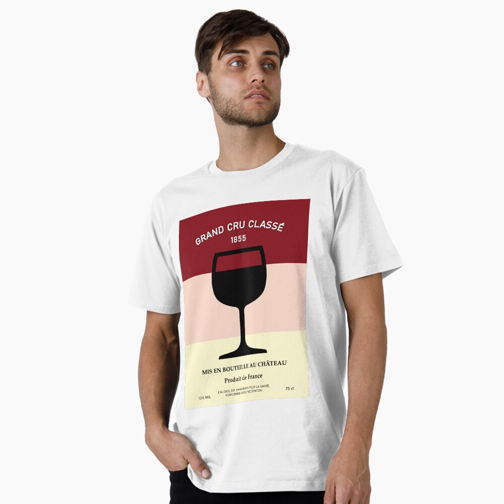 Magnet for Sale avec l'œuvre « Vin français Bordeaux Bourgogne