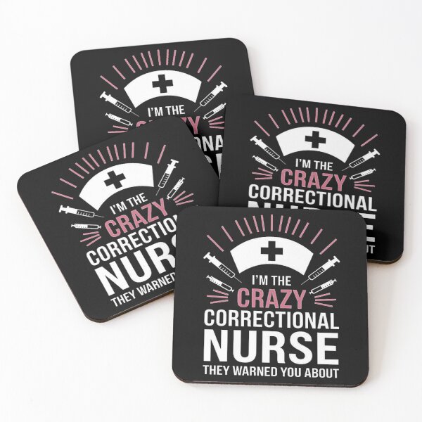 Item preview, Funny Correctional Nurse Quote - Crazy Nurse Gift designed and sold by love3617.