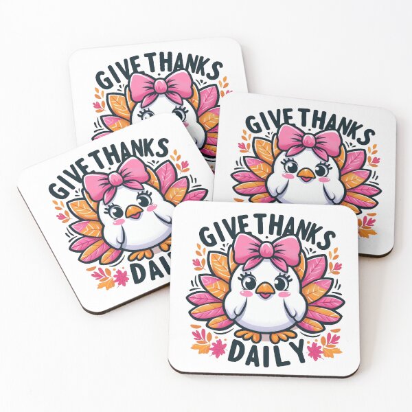 Item preview, Give Thanks Daily – Cheerful Turkey designed and sold by maritas22.