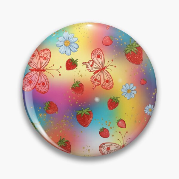 Item preview, Mariposas y fresas designed and sold by wintervsfall.