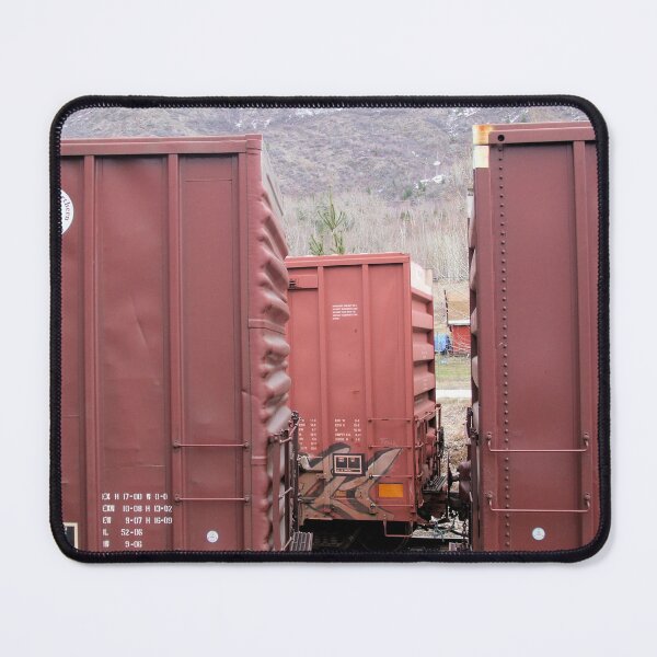 Item preview, Trains 5: overlapping boxcars. designed and sold by Dustwood-Media.