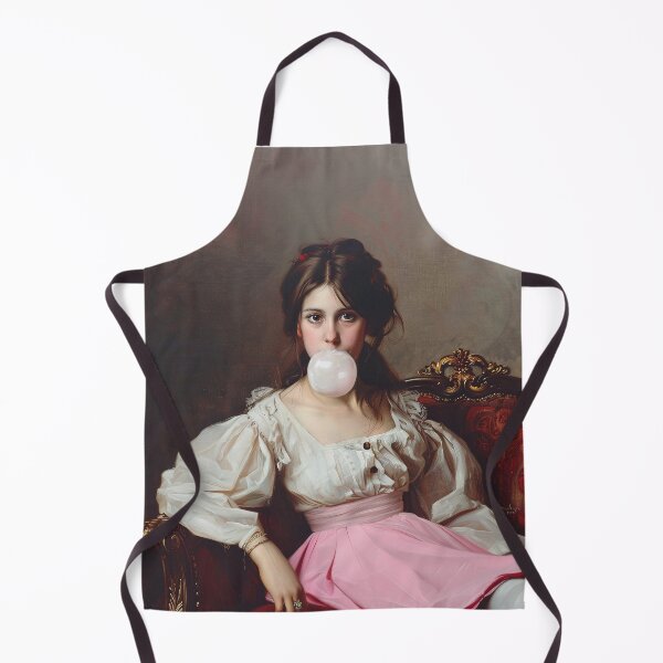 Item preview, Victorian lady with gum designed and sold by TrendyArtInk.