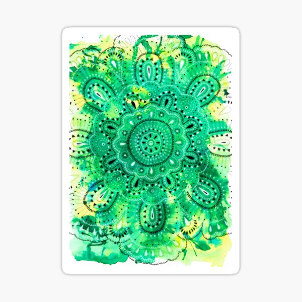 Mandala Nature Sticker