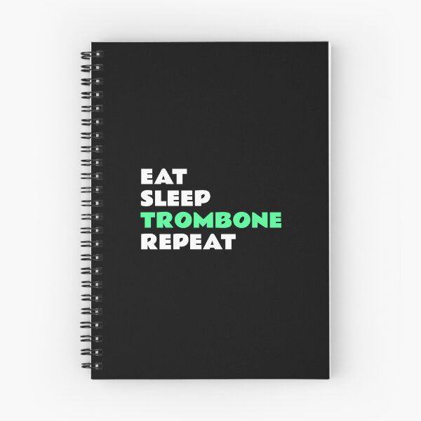 Item preview, Eat Sleep Trombone Repeat designed and sold by Inspirationmotivation.
